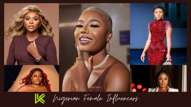 List of Top 20 Nigerian Female Influencers in 2024 - Kreator NG