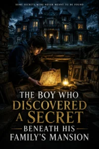 The Boy Who Discovered a Secret Beneath His Family’s Mansion