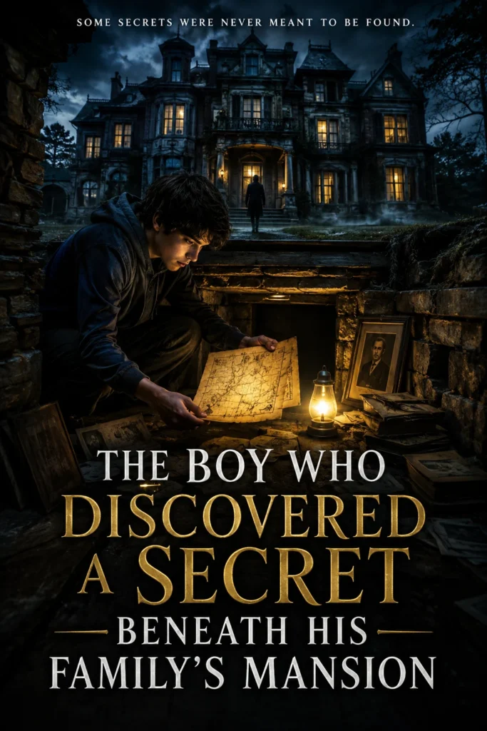 The Boy Who Discovered a Secret Beneath His Family’s Mansion