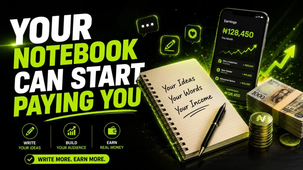 How to Turn a Hobby Into Income Writing Stories in Nigeria